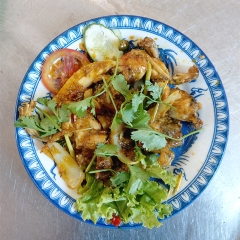 Ếch xào lăn